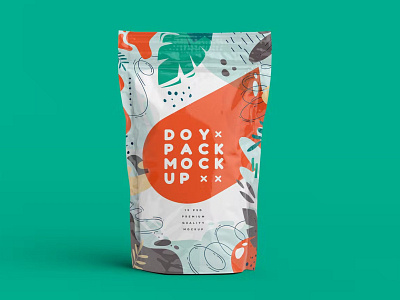 Doypack Packaging MockUp 3d branding design doypack graphic design illustration logo mockup packaging packaging design product ux