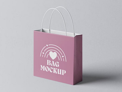 Paper Shopping Bag Mockup 3d branding design graphic design illustration logo package packaging packaging design paper bag shopping bag ux