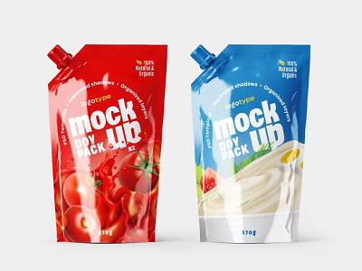 Foil Packaging Mockup 3d branding design foil packaging graphic design illustration logo mockup packaging packaging design ux