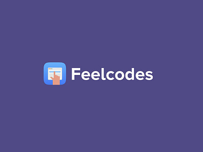 Feelcodes Logo art brand colors creative direction feelcodes illustrator logo studio vector