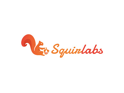 Squirlabs logo ai brand branding design graphic design labs logo psd squirrel vector