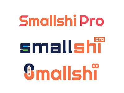 Smallshi Logos brand branding color design graphic design logo