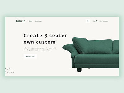 Fabric - Web Design