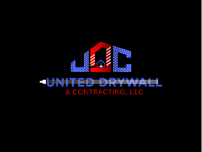 drywall logo branding business clever monogram logo creative and professional logo design flat illustration logo luxary logo professional and modern logo