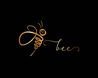 friendly, appealing and unique bee logo branding business creative and professional logo design illustration logo professional and modern logo
