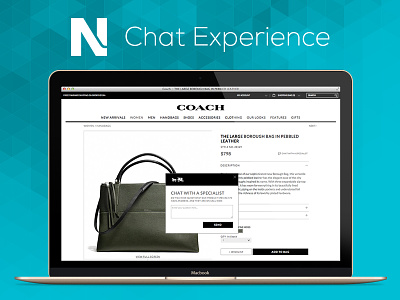 Needle Chat Experience chat prototype ux design