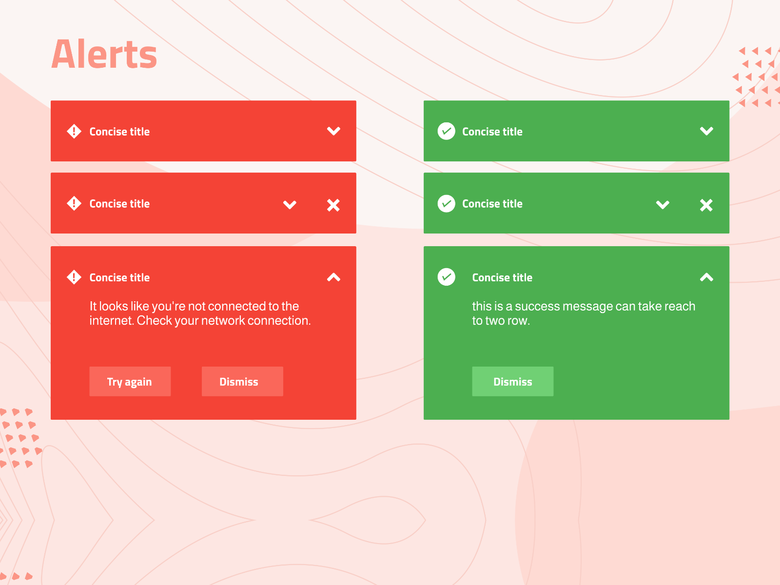 Alerts by Mahmoud Tareq on Dribbble