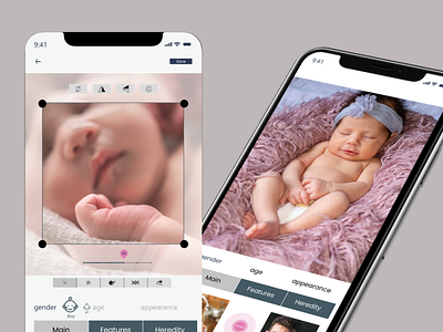 Design your baby app design minimal ui