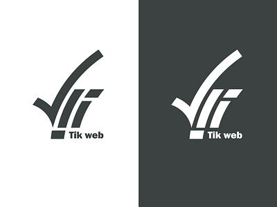 Tik web logo design