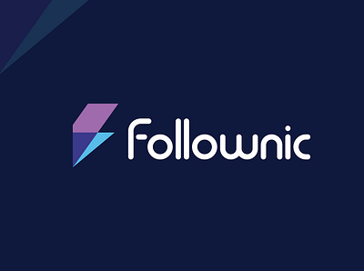 Follownic Logo brand identity branding logo logo design logotype