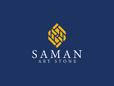 Art Stone Saman Logo Design brand identity branding graphic design logo logo brand logo design logo s logo stone s logo stone logo