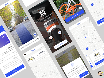 Sicharkh - Cycling App Concept android android app design animation app app design around design find graphic design ios ios app design location logo map mobile app design screen ui ui design ux web