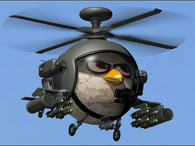 Longbow Bird angry bird apache longbow