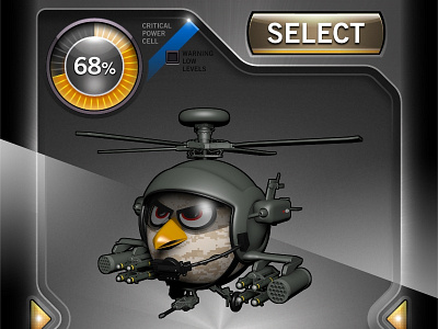 Longbow interface angry bird apache longbow