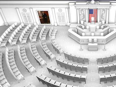 House Of Representatives - c4d