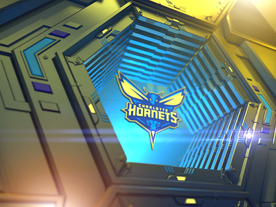 3d Sports Enviroment for Hornets c4d