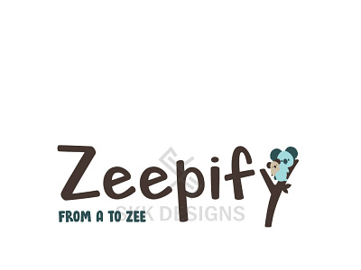 Zeepify amazon animation baby brand identity branding custom design cute design graphic design illustration illustrator kids logo logodesign minimal vector
