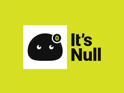 It's Null 0 app icon brand branding charecter logo design dm icon identity illustration its null logo logo design message minimal monogram notification null vector zero