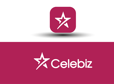 Celebiz app app icons brand identity branding design flat icon logo minimal monogram logo website