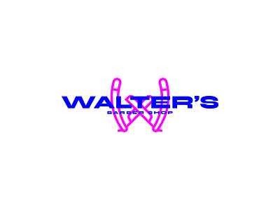 WALTER´S BRANDING brand identity branding design icon illustrator logo minimal vector visual identity