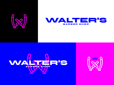 WALTER´S BRANDING brand identity branding design icon illustrator logo minimal vector visual identity