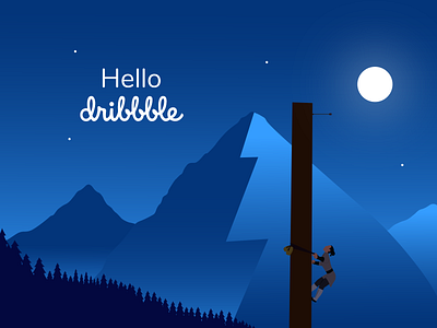 Hello Dribbble !