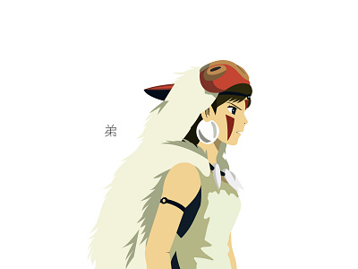 Illustration | Mononoké challenge character ghibli hayao hayao miyazaki illustration illustrator miyazaki mononoke portrait
