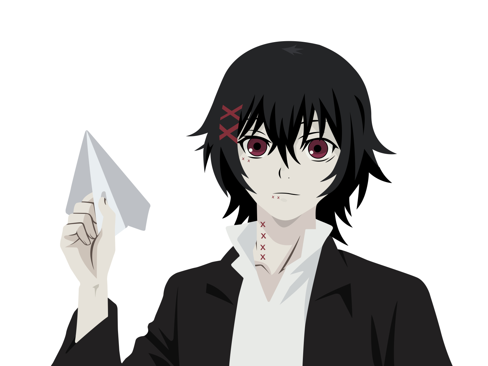 Suzuya Juuzou (Tokyo Ghoul), Render, male anime character transparent  background PNG clipart | HiClipart