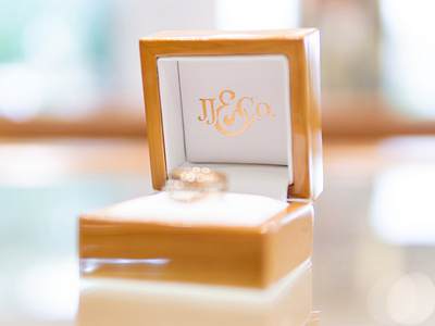 Jeff Johnson & Co. Photography ampersand apothecary box brand design elegant gold foil jewelry jewelry box jewelry logo logo monogram photo photography ring typography