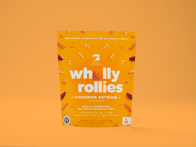 Wholly Rollies (Cinnamon Oatmeal)