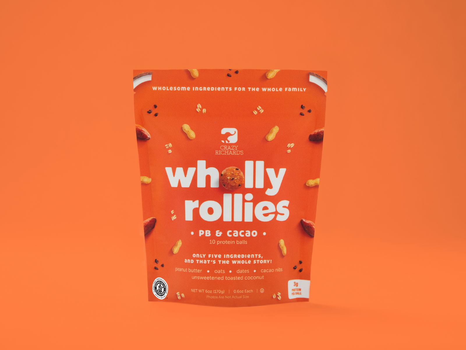 Wholly Rollies (PB & Cacao) by Josh Walz for ZoCo Design on Dribbble