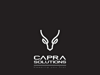 Minimal Logo Design - Capra