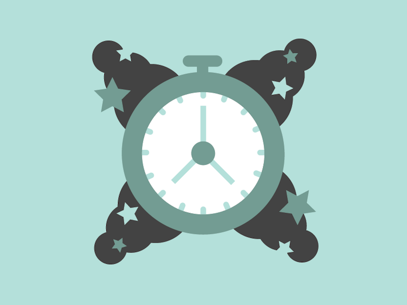 Design Tarot — Patience stars patience watch clock teal monochrome mystic eye illustration cards david schwartz tarot