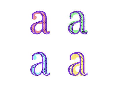 a's brand colors david schwartz design identity illustration language letters logo shapes