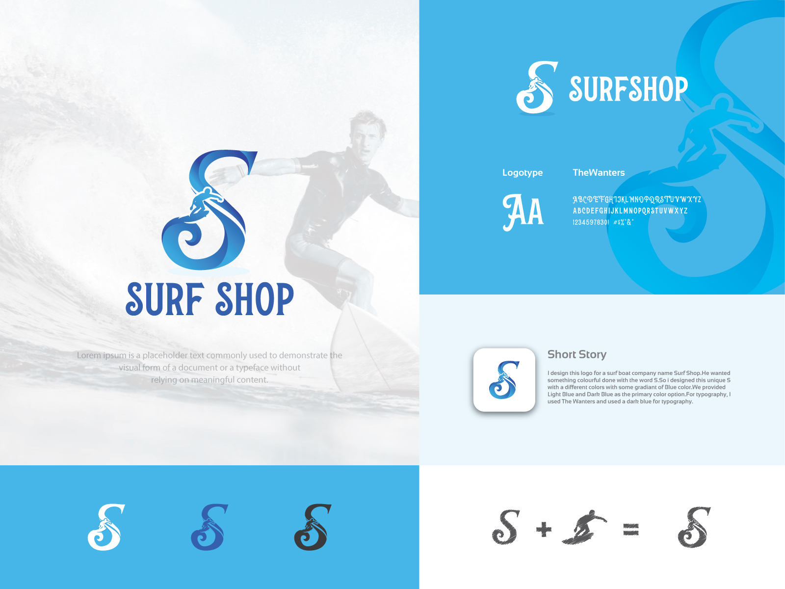surf logos design