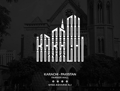 KARACHI TYPOGRAPHY art brandidentity branding brandmark digitalart graphic design identitydesign illustrator logo logo showcase logoawesome logoinspirations logomark logopassion logotype ogoexcellent photoshop typograph visualidentity