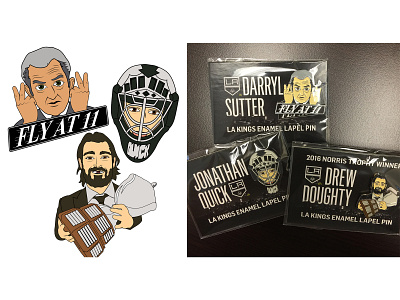 LA Kings Collectible Pins