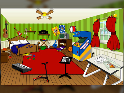 Kids Room childrens book childrens illustration