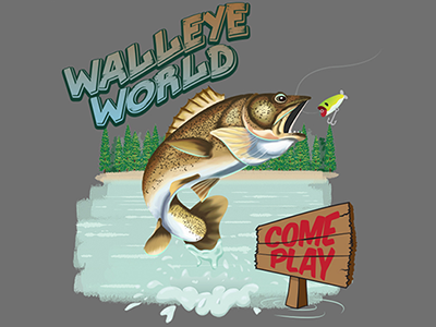 Walleye World fish walleye