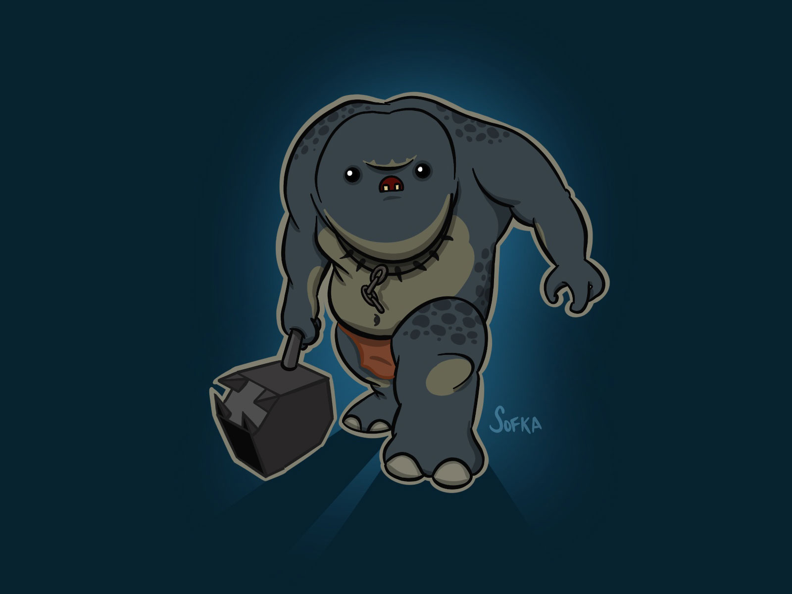 Cave Troll by Mike on Dribbble