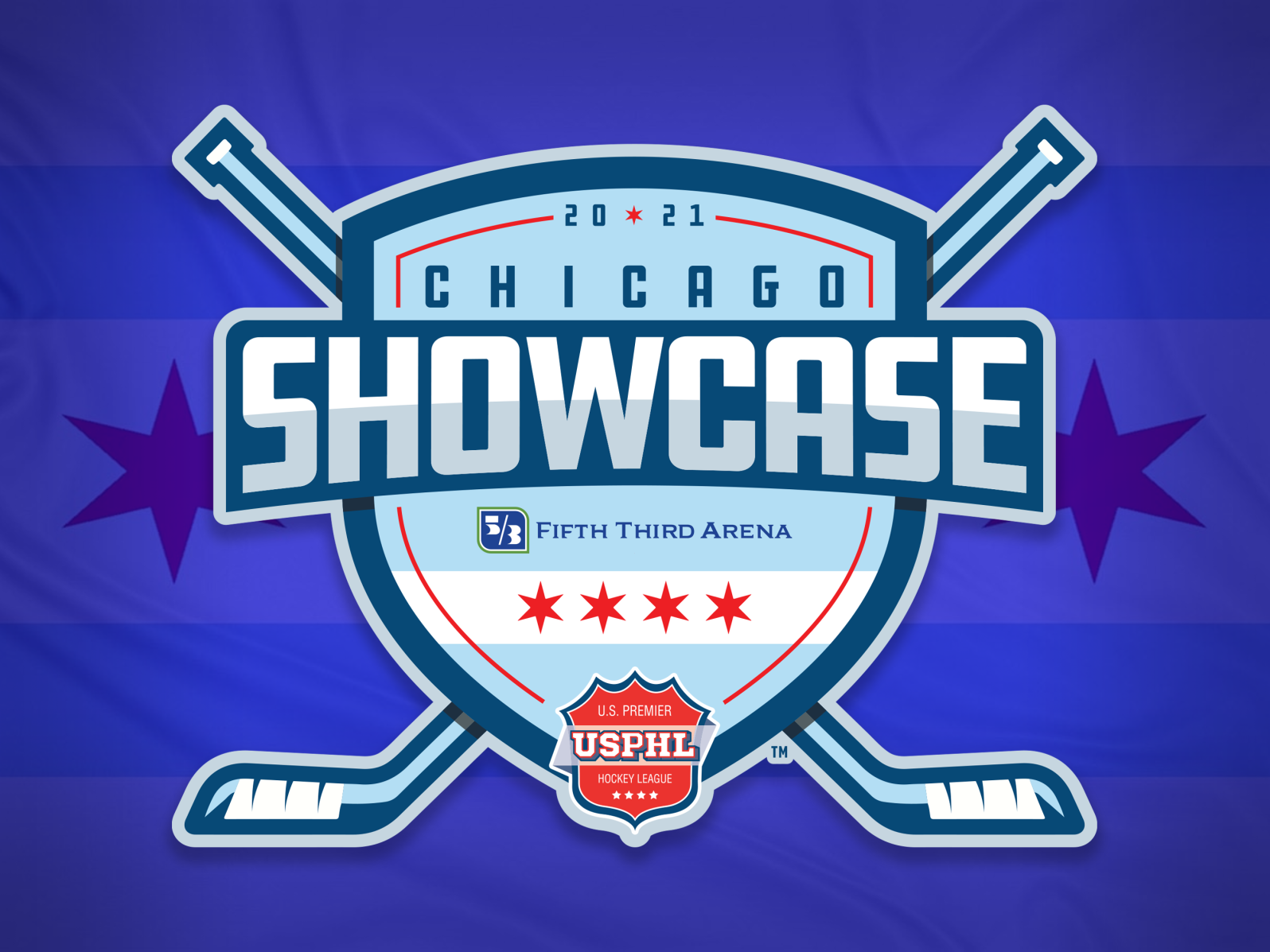 USPHL Chicago Showcase Logo by Amador Creative on Dribbble