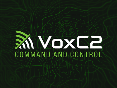 VoxC2 Brand Identity aerospace defense brand identity branding logo design software tech logo
