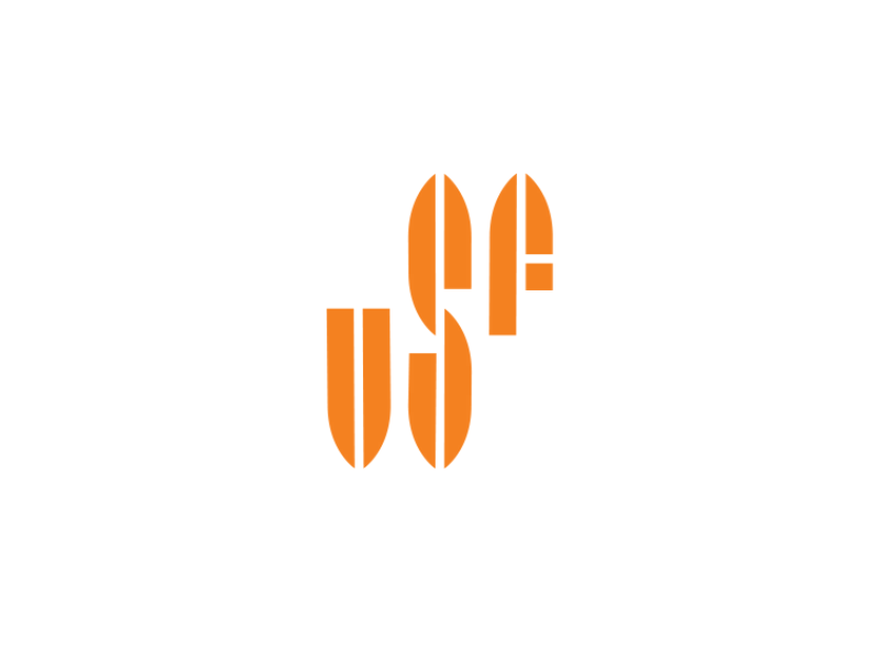 Ukrainian Surfing Federation / identity animation design identity logo poster vector