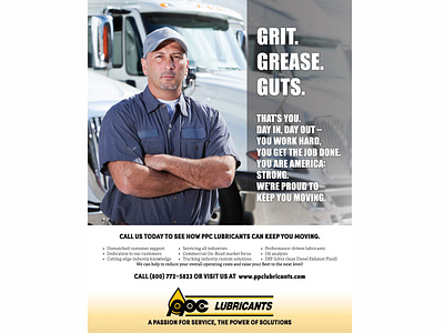 PPC Lubricants Full Page Ad