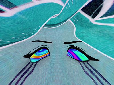 Trippy Medusa motion design psychedelic synthwave trippy trippy art vaporwave