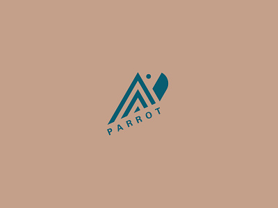 parrot brand branding designe illustration logo parrot