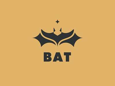 Bat art brand design logo لوگو، illustrator