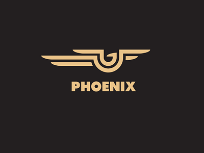 Phoenix art brand icon illustration logo phoenix لوگو