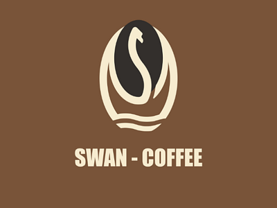 Swan coffee coffee designe icon illustration logo swan لوگو