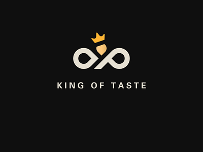 Persian typography of taste.مزّه app brand designe icon logo typography vector لوگو، king